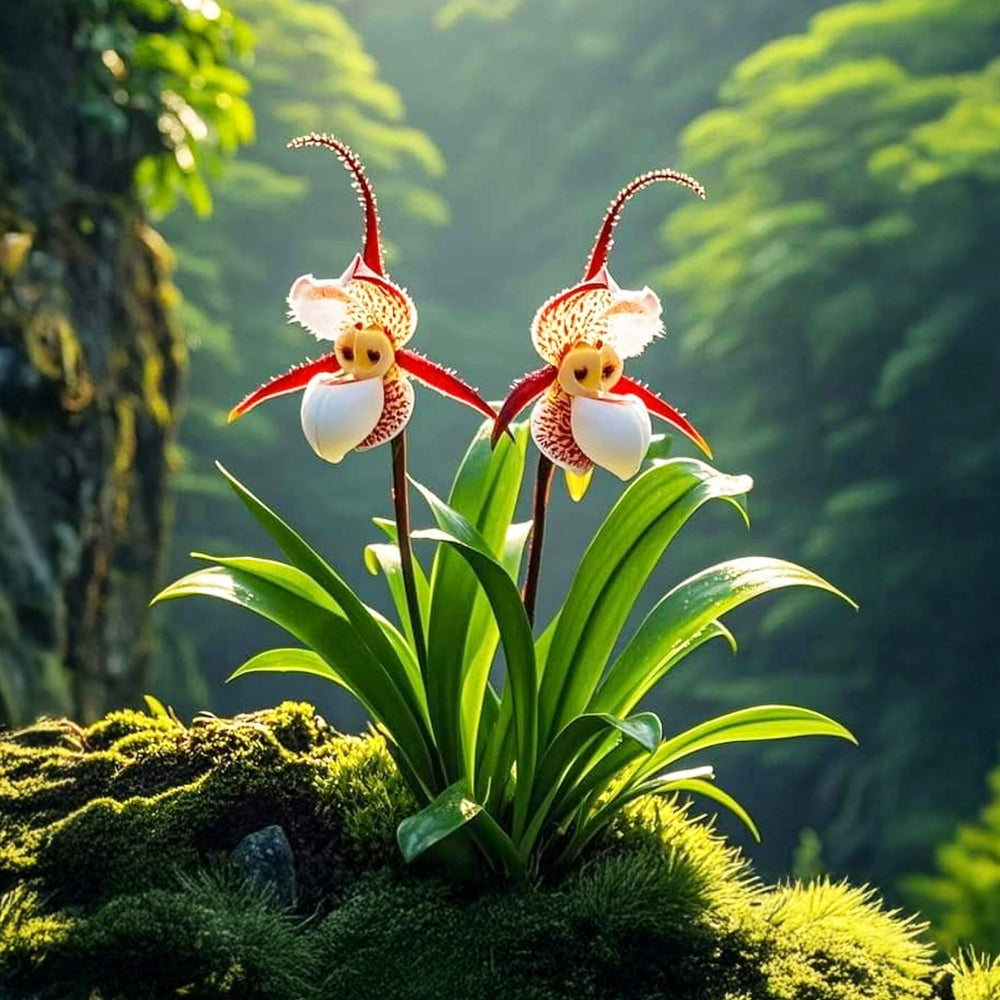 🇺🇸 🐵Dazzle Orchid Seeds - Monkey Face Flower