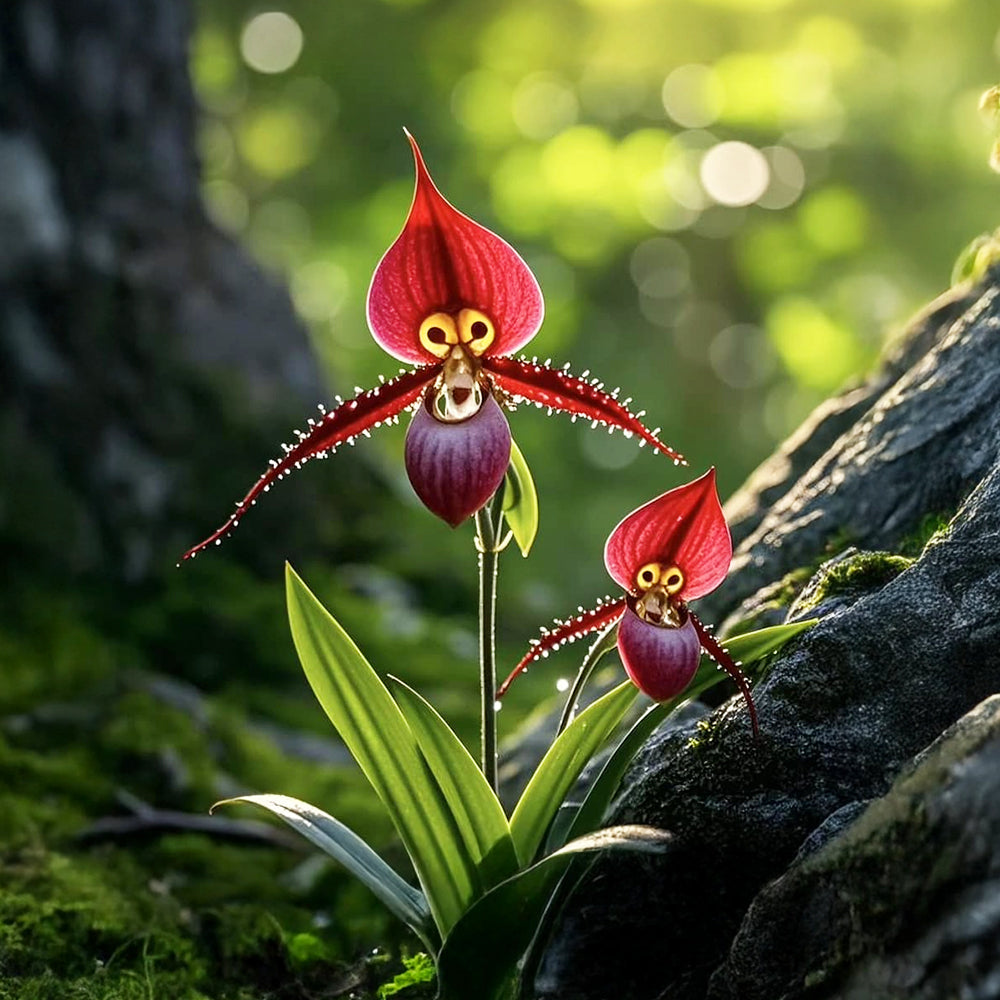 🇺🇸 🐵Dazzle Orchid Seeds - Monkey Face Flower