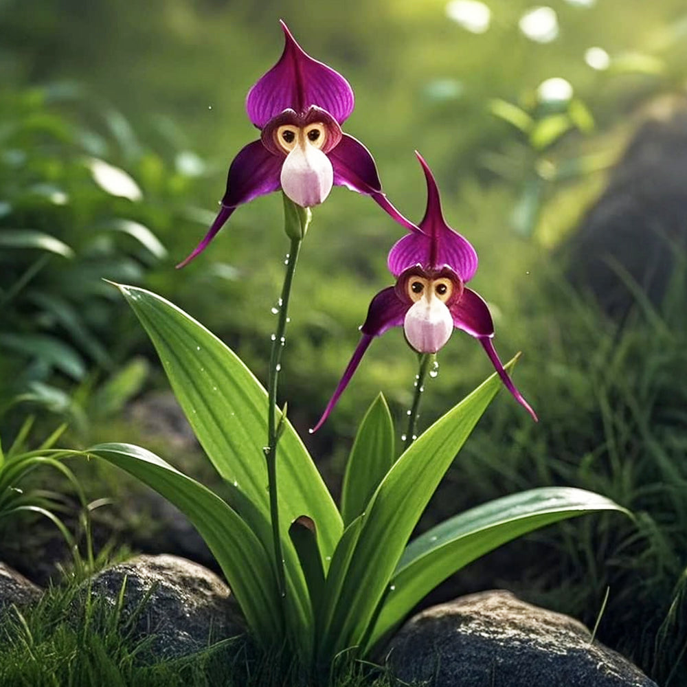 🇺🇸 🐵Dazzle Orchid Seeds - Monkey Face Flower