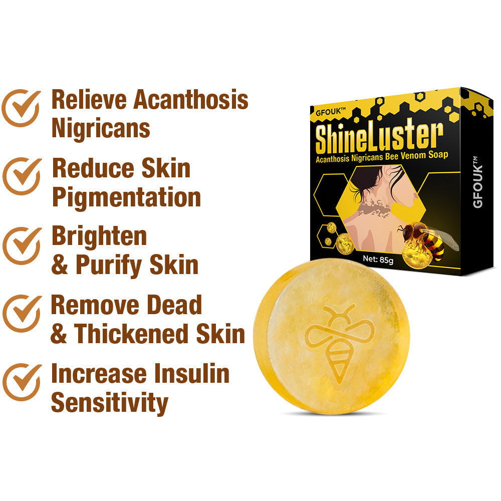GFOUK™ ShineLuster Acanthosis Nigricans Bee Venom Soap