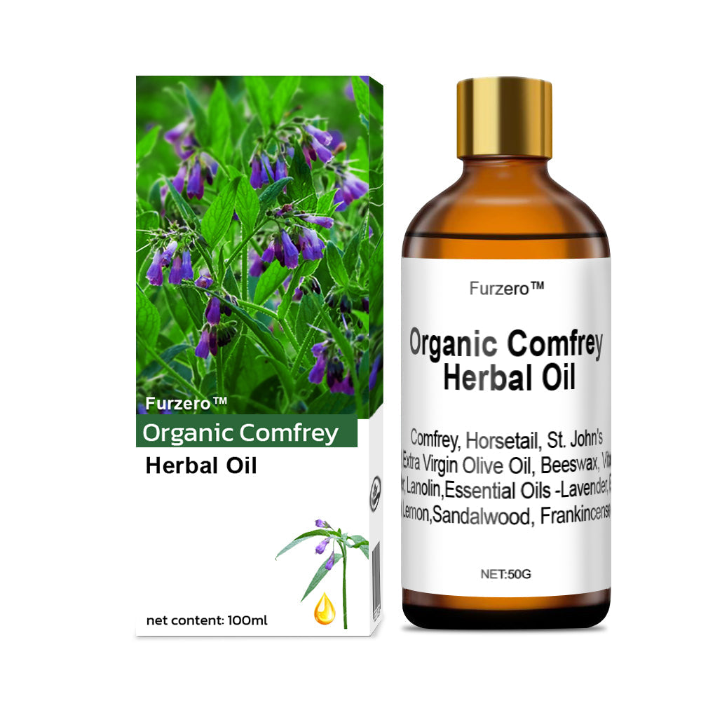 Furzero™ Organic Comfrey Herbal Oil🌿Last Day Discount - 𝟕5%𝐎𝐅𝐅🔥 – Crevant