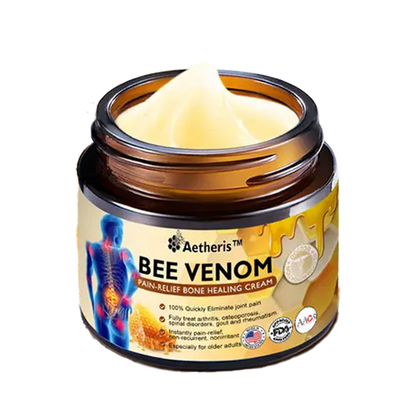 Aetheris™ Bee Venom Instant Ultra Strength Pain Relief Therapy Cream🇺🇸 (Reducing joint swelling, pain, stiffness, redness, warmth, soreness and joint fatigue)