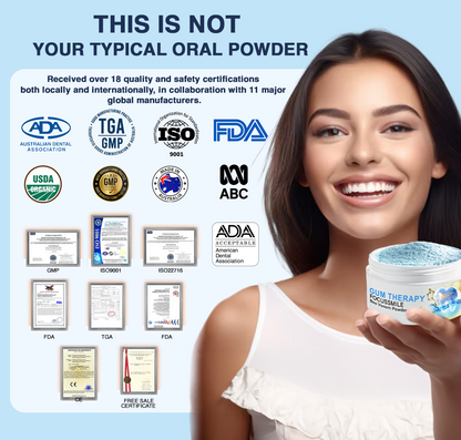Official Store🥇Furzero™ Focussmile Bee Venom Treatment Oral Powder 🦷 (🇺🇸 FDA-Certified) (Treats periodontitis and mouth ulcers, prevents loose tooth & bleeding gums, and repairs gum recession)