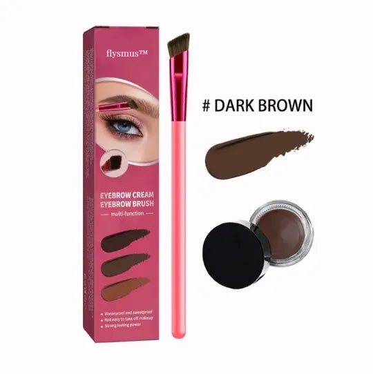 flysmus™ 4D Hair Stroke Brow Stamp Brush