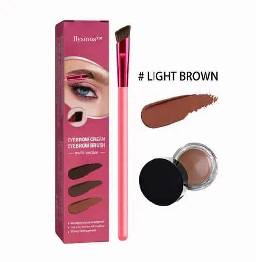 flysmus™ 4D Hair Stroke Brow Stamp Brush