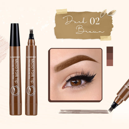 Micro Fork Tip Precise Brow Pen